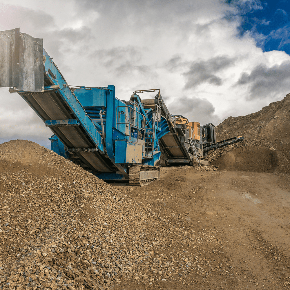 Dirt Crusher Recycling Machine