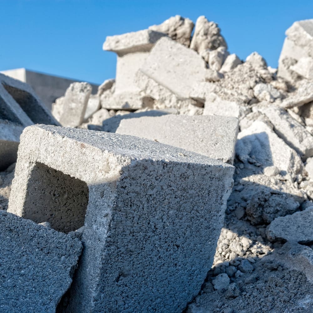 Concrete recycling